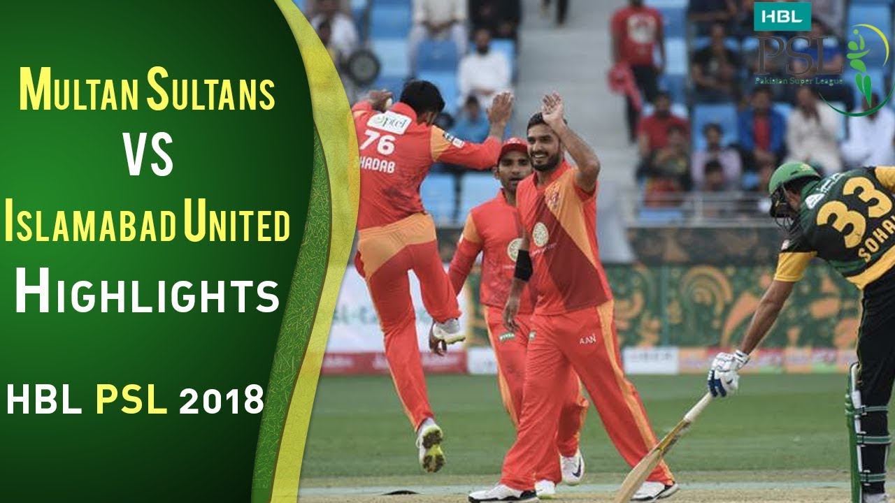 Full Highlights | Multan Sultans Vs Islamabad United  | Match 6 | 25 February | HBL PSL 2018 | PSL