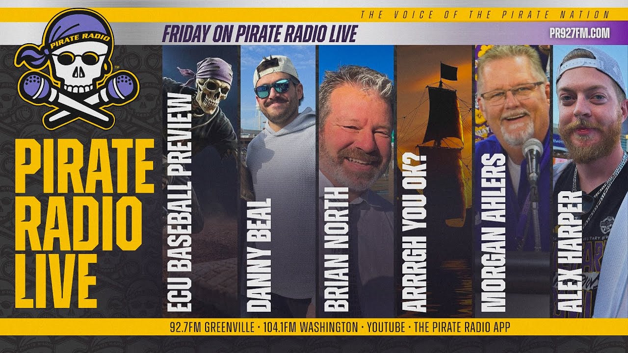 Pirate Radio LIVE - 3/13/26 - North, Tony Dunn, Jodi Quemelen, Andy Herdman, Morgan, A Harp, Danny B