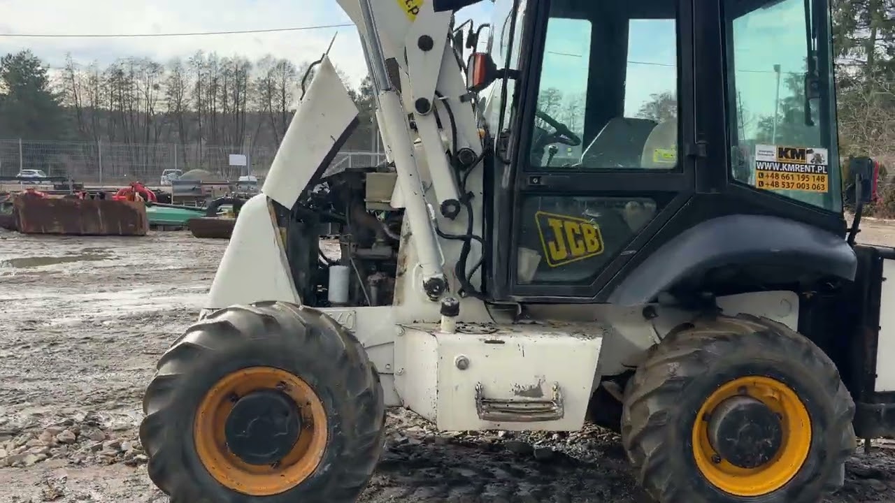 JCB 2CX ŁADOWARKA KOŁOWA 2008R. KM MASZYNY BUDOWLANE WWW.KMRENT.PL 56-300 MILICZ