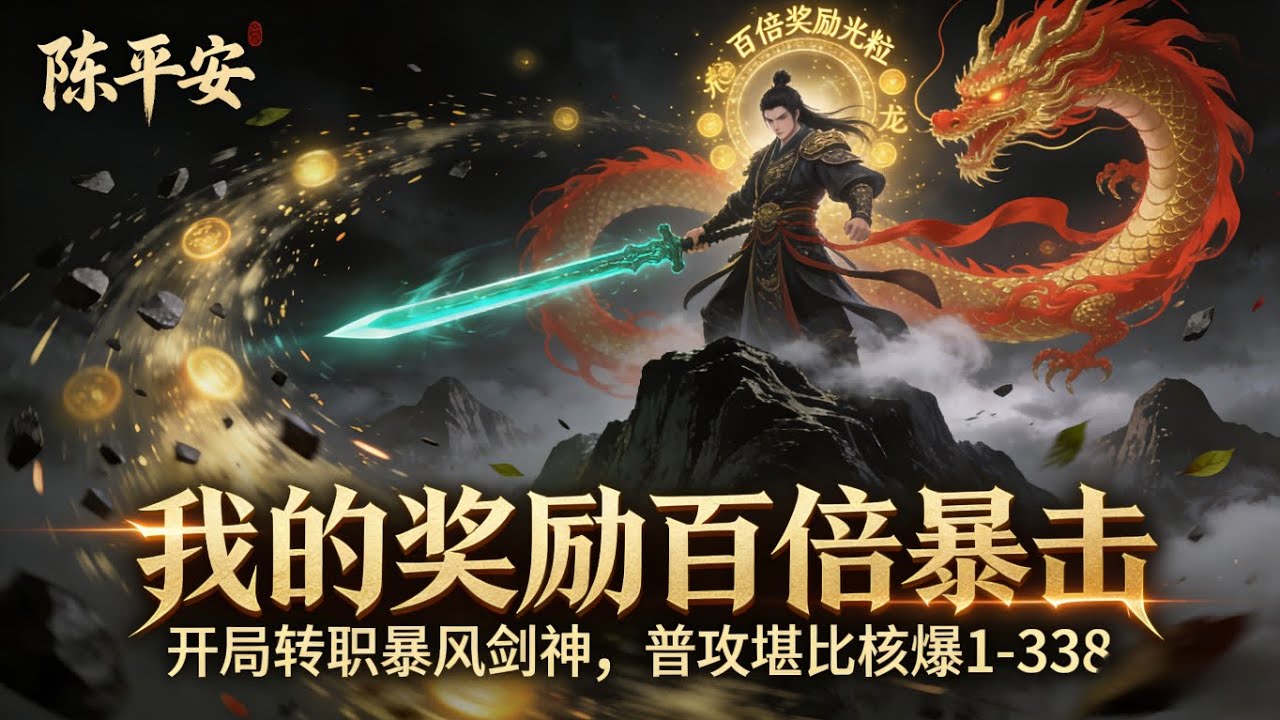《我的奖励百倍暴击，开局转职暴风剑神，普攻堪比核爆》1-338 陈平安重生游戏开服前…三天后，【我是逆蝶】抢先登录，编号NO.1。抽取天赋【百倍奖励】【鸿运齐天】【获得稀有职业：【疾风剑豪】】