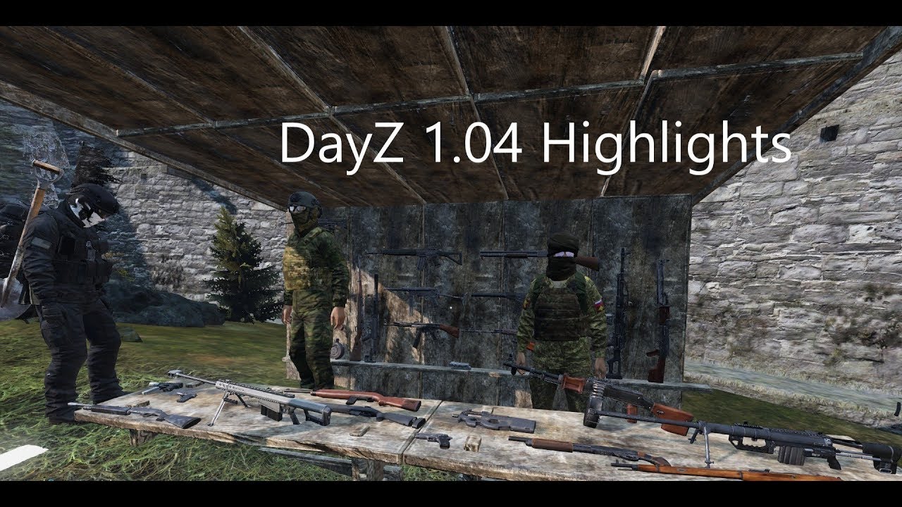 DayZ 1.04 Highlights [ Snipers,Vehicles,Air Drops,Hold ups ] - PC/Xbox One/PS4