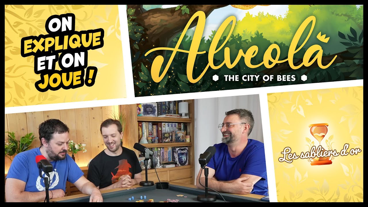 Alv&eacute;ola, on explique et on joue (Les Sabliers d'or)