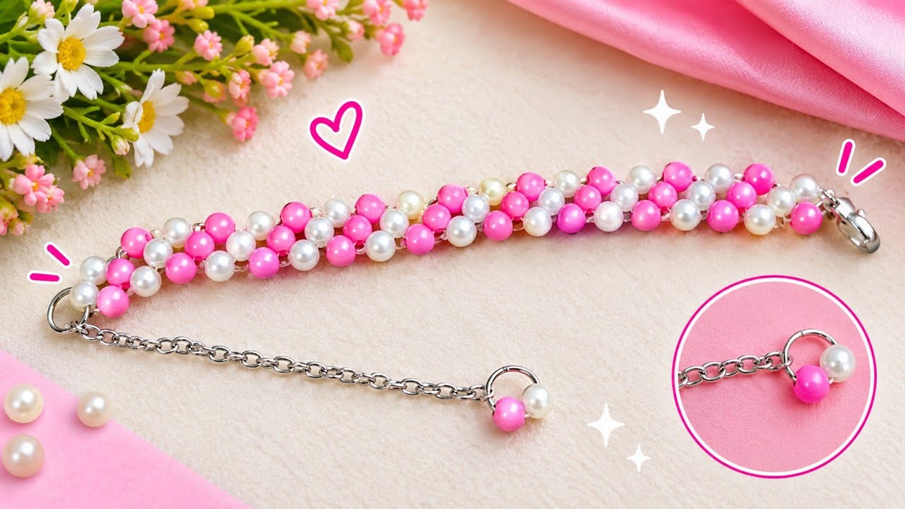 DIY Simple And Easy To Make A  Beautiful Bracelet|Easy Tutorial|Special For Beginners