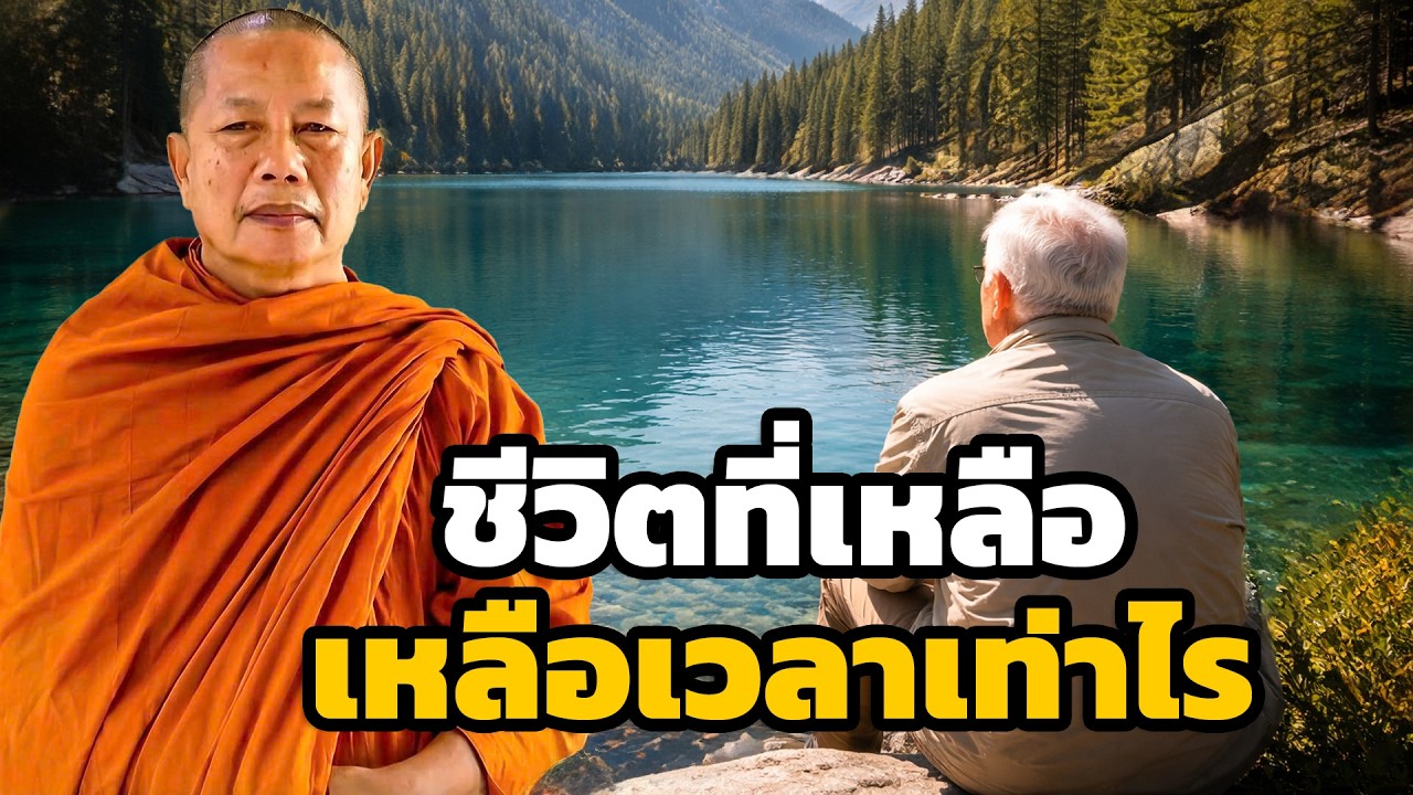 ชีวิตที่เหลืออยู่กับกาลเวลา  ธรรมะคลายทุกข์ พระมหาบุญช่วย ปัญญาวชิโร 1