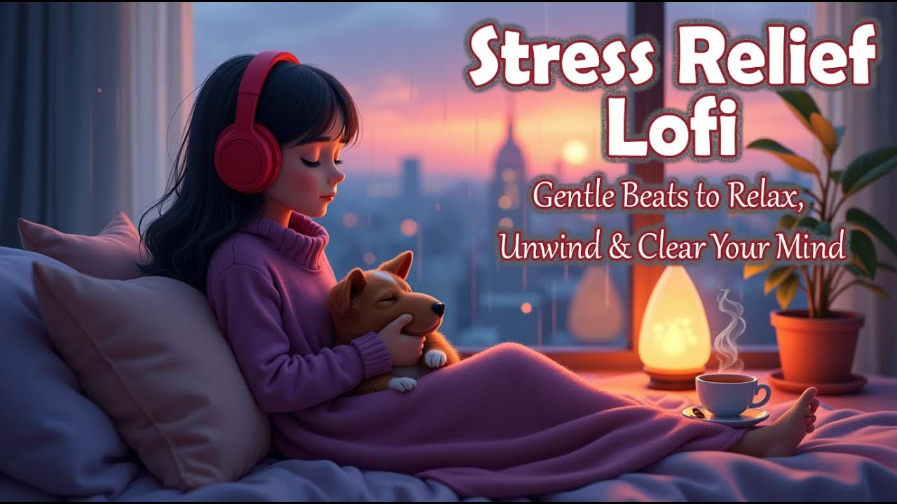 Stress Relief Lofi 🌿 Gentle Beats to Relax, Unwind & Clear Your Mind #music #relax #beats #lofi