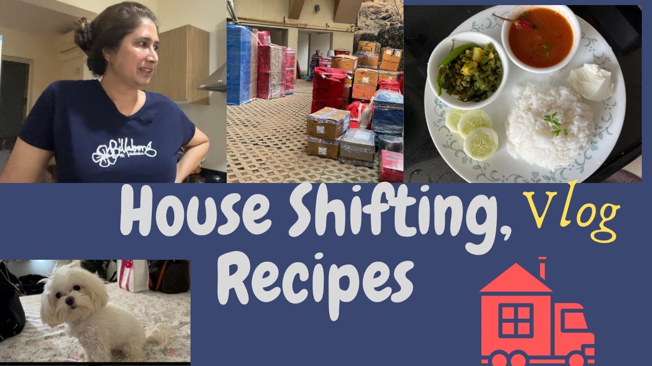 (Vlog-48) House Shifting, Recipes, Son’s house, Khloe…