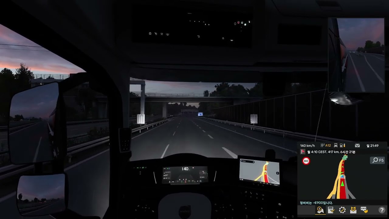 Euro Truck Simulator 2 | Nürnberg to Poznań | High Speed Highway Trucking