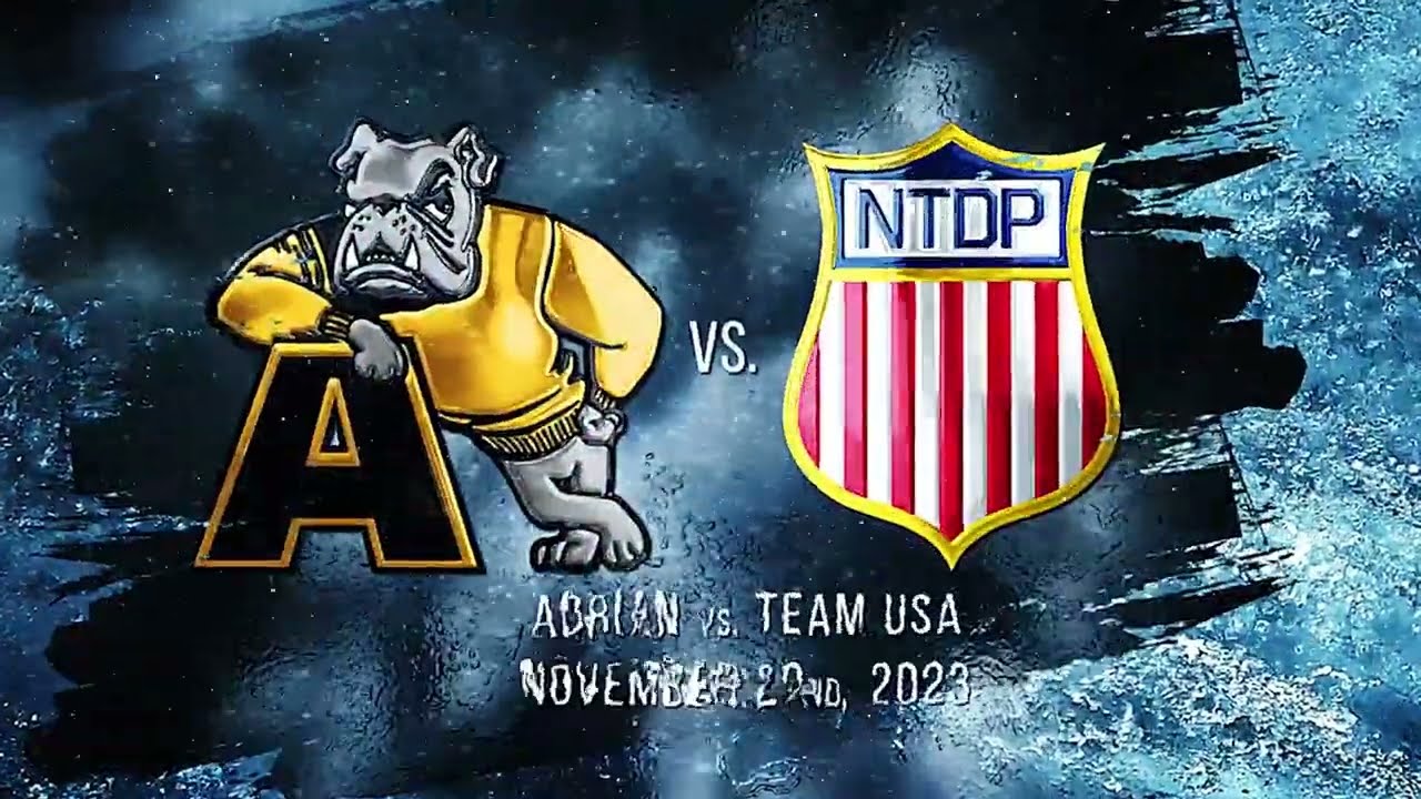 HIGHLIGHTS: USA U18s vs. Adrian College (11/22/23)