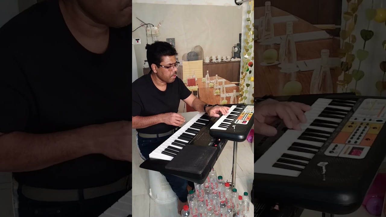 Tum Toh Dhokhebaaz Ho - Jhankar Lyrical | Govinda | Karisma #piano #trending #shorts #music