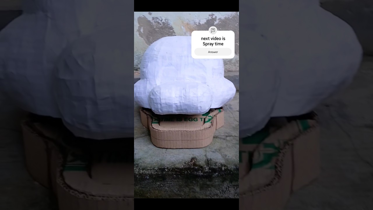 Glamrock Freddy Mask Base Made With Cardboard | FNAF DIY Shorts