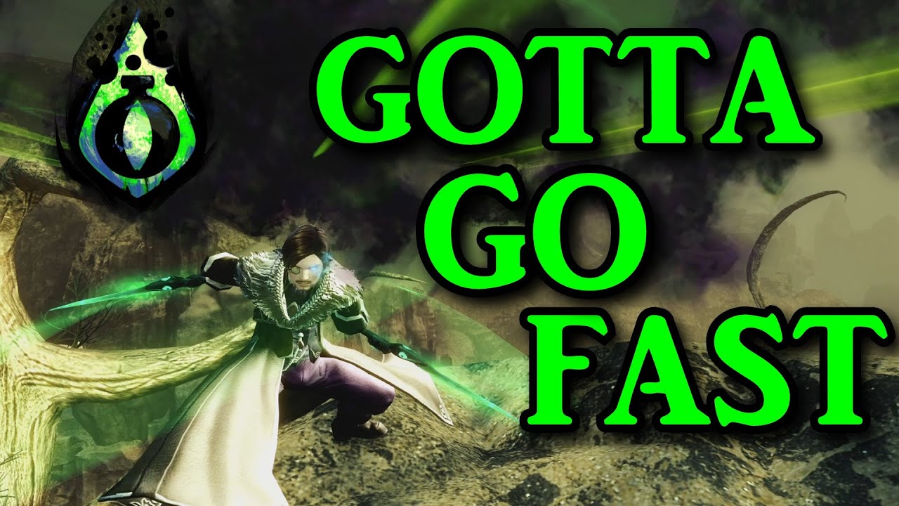 Swords Make the FASTEST Necromancer in GW2 WvW / PvP - Power Harbinger