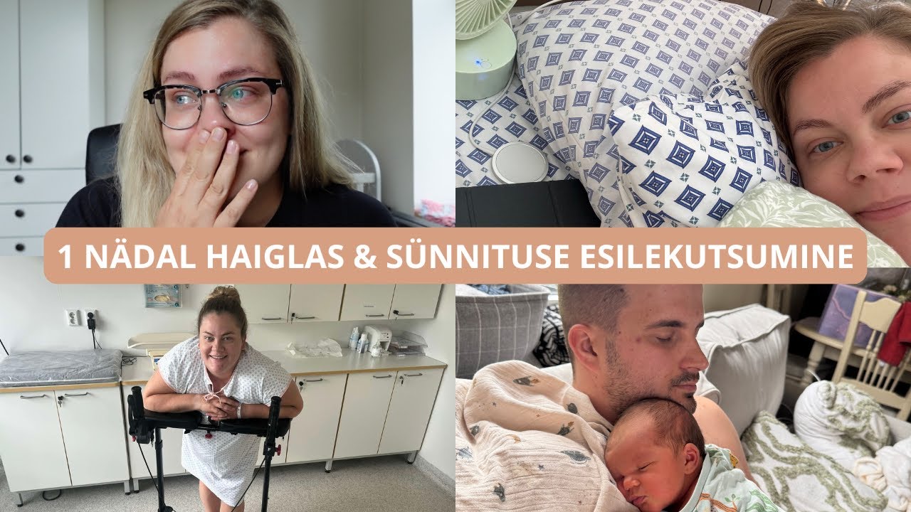 Meie Martake on lõpuks siin! 🐣 Esilekutsumine ja nädal aega haiglas // SÜNNITUSKOGEMUS