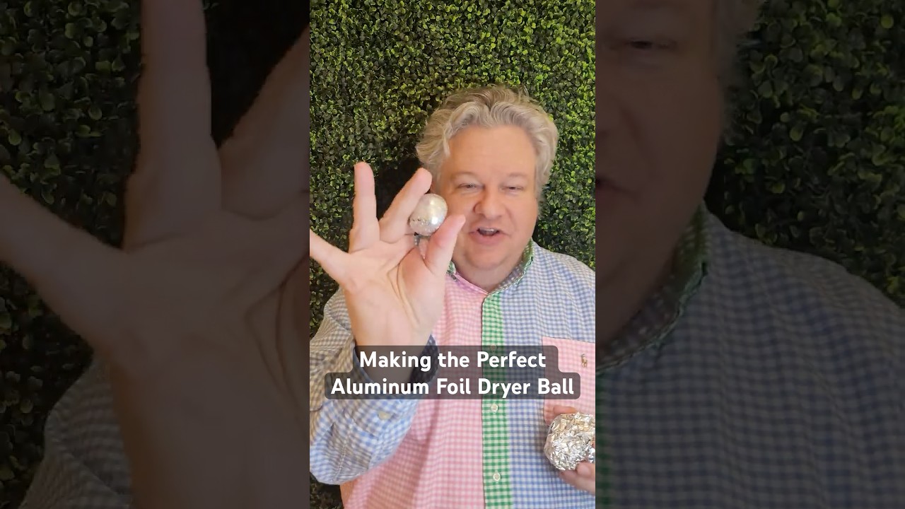 How to Make the Perfect Aluminum Foil Ball