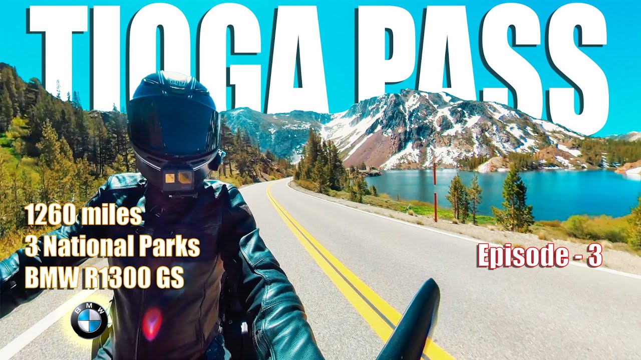 Ep 3 | Most People Skip This Part of Yosemite | Tioga Pass to Yosemite on BMW R1300 GS