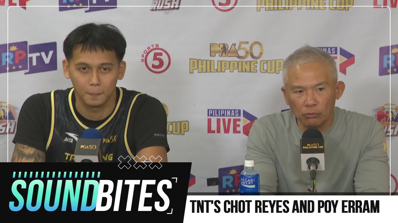 POST-GAME: TNT's Chot Reyes, Poy Erram on Game 4 win vs. Meralco | SOUNDBITES