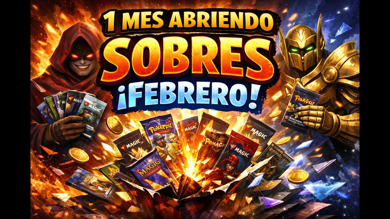1 MES ABRIENDO SOBRES DE MTG | ¿Cuánto valen las cartas de febrero?