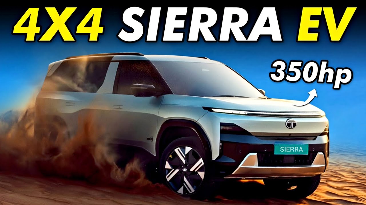 2026 Tata Sierra EV: Tata's 350hp 4x4 Game Changer SUV