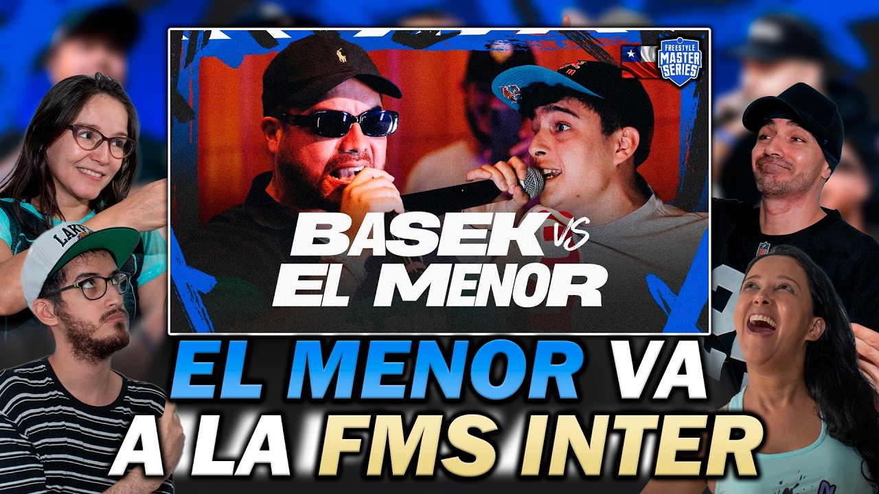 🧨 ¡EL MENOR A LA FMS INTER! - COLOMBIANOS REACCIONAN a EL MENOR vs BASEK [FMS CHILE 2026]