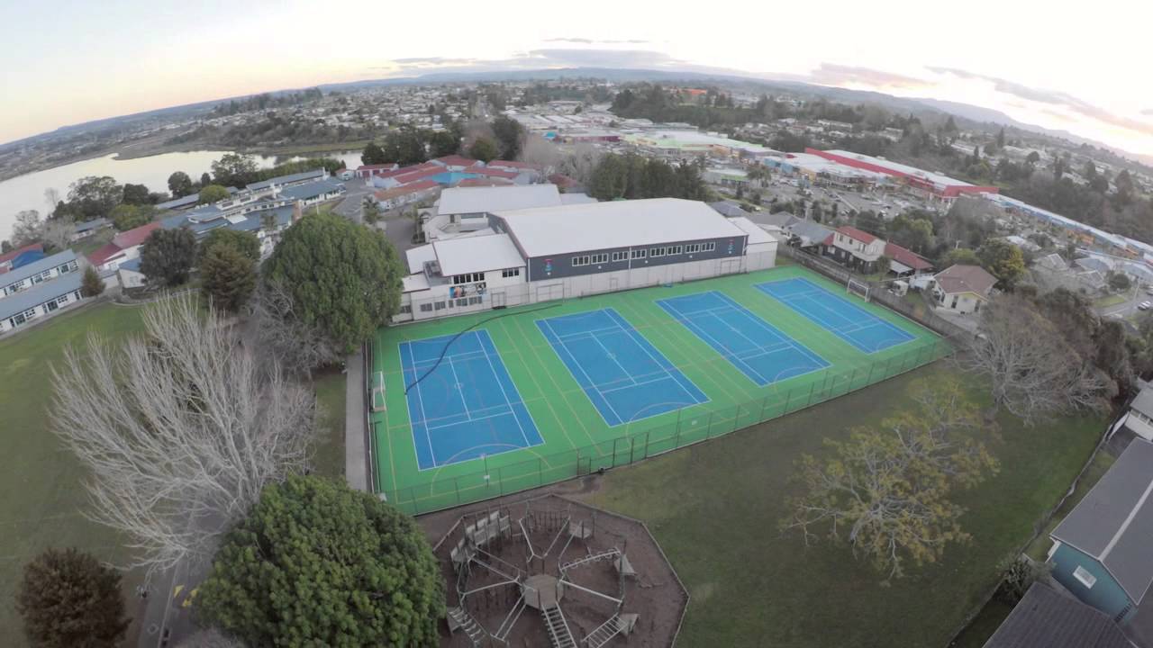 Tauranga Intermediate School | Tauranga | Aerial Flyover