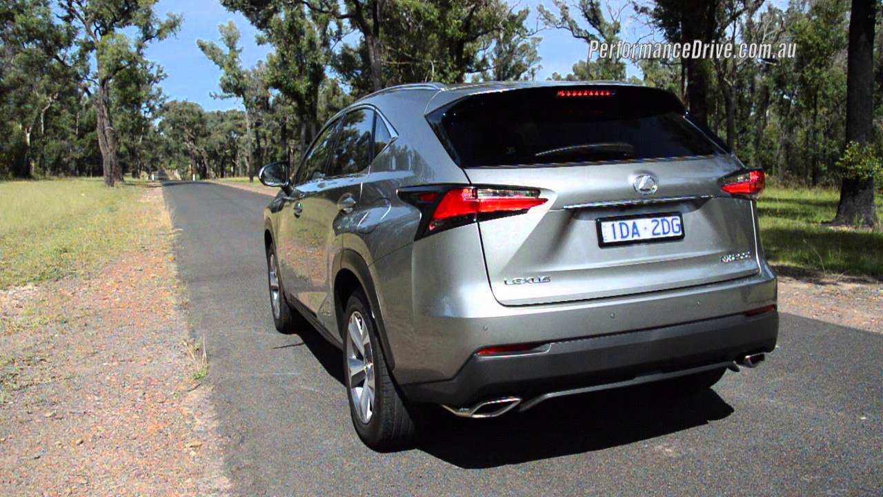 2015 Lexus NX 200t AWD 0-100km/h & engine sound