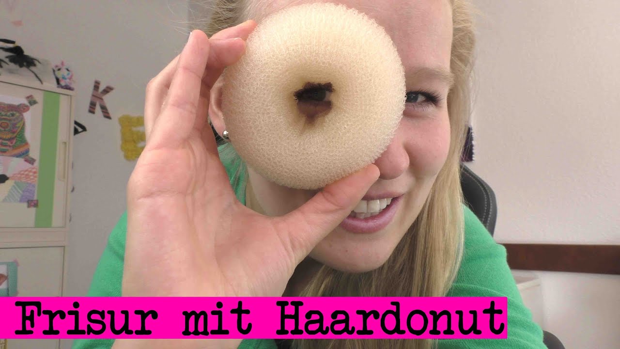 Haardonut Frisuren - Frisur mit Haardonut  So macht Kathi sich einen Dutt mit dem Donut