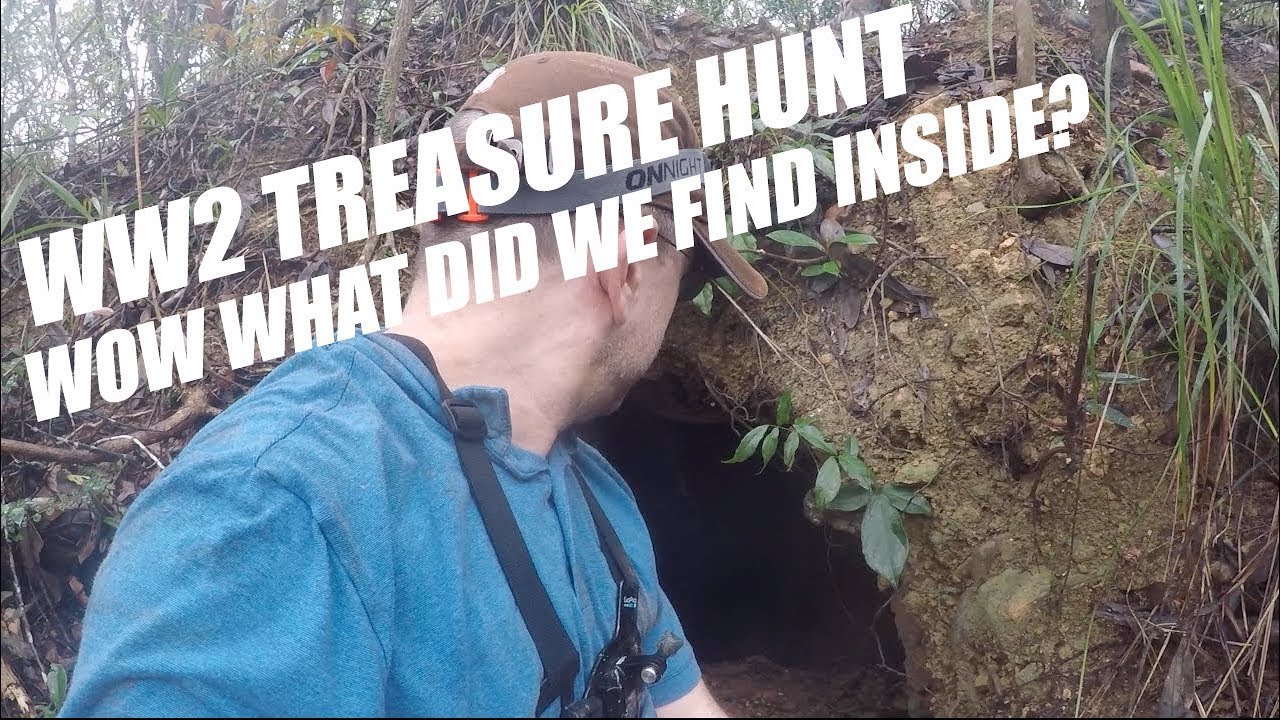 WW2 RELIC HUNT | WHAT DID WE FIND INSIDE JAPANESE TUNNEL?