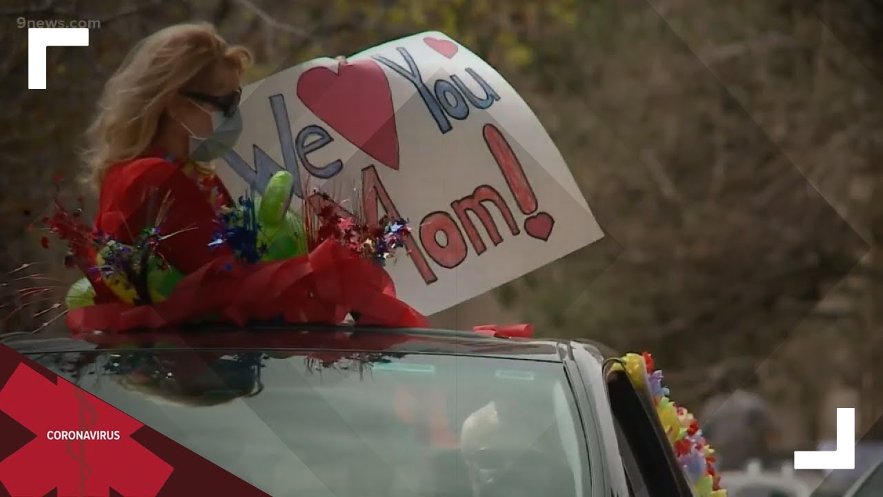 Retirement home hosts outdoor parade so residents in quarantine can see family
