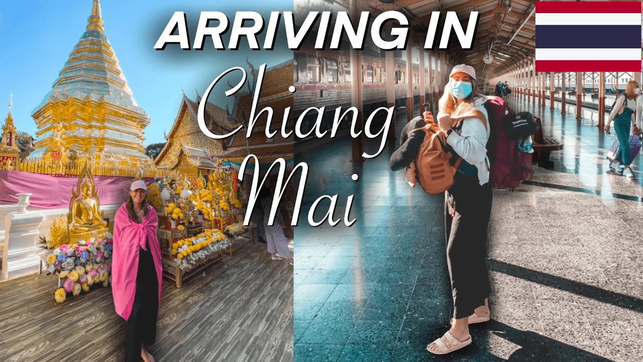 CHIANG MAI TEMPLE RUN 🇹🇭 City Exploring on a Scooter 🛵 Northern Thailand Vlog