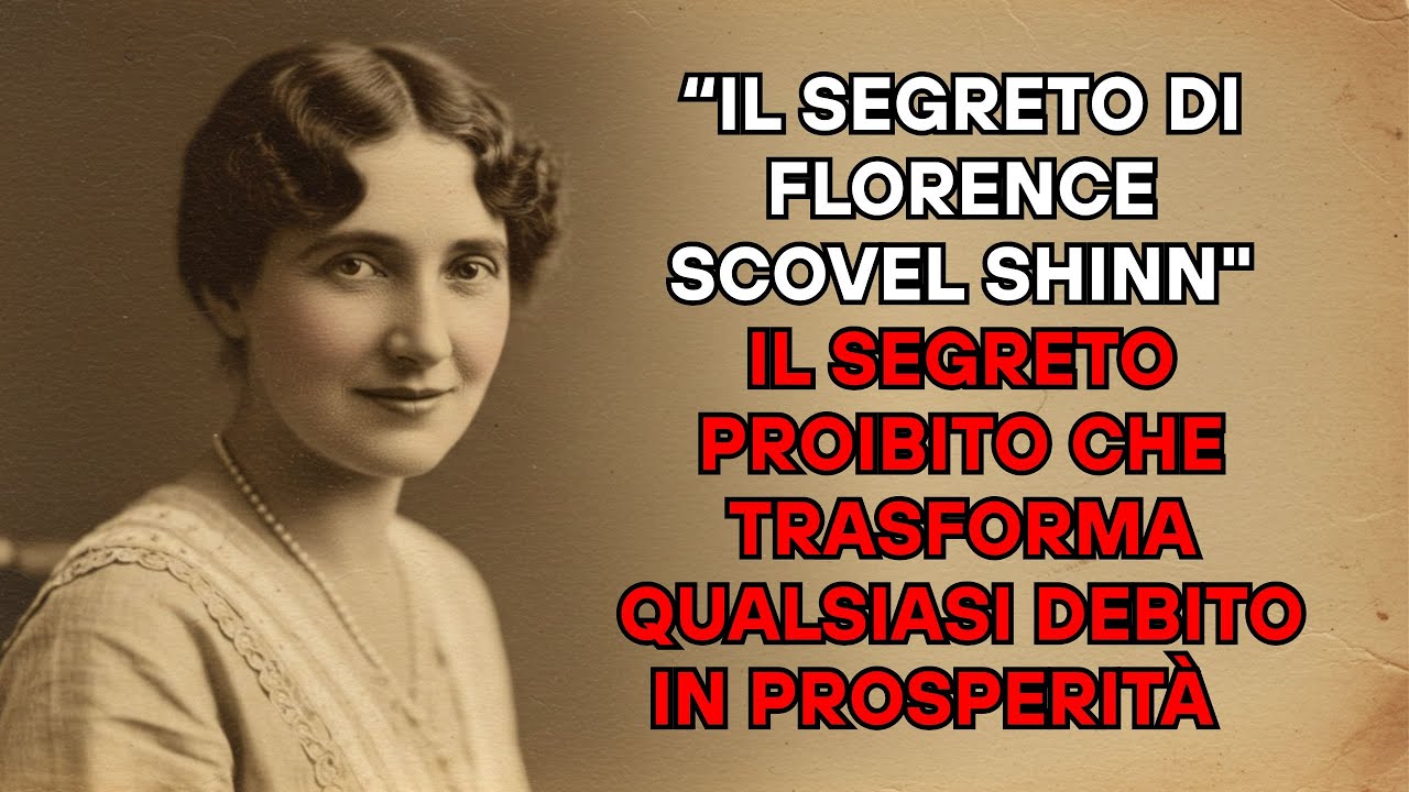 IL SEGRETO DI FLORENCE SCOVEL SHINNIL SEGRETO PROIBITO CHE TRASFORMA QUALSIASI DEBITO IN PROSPERITÀ