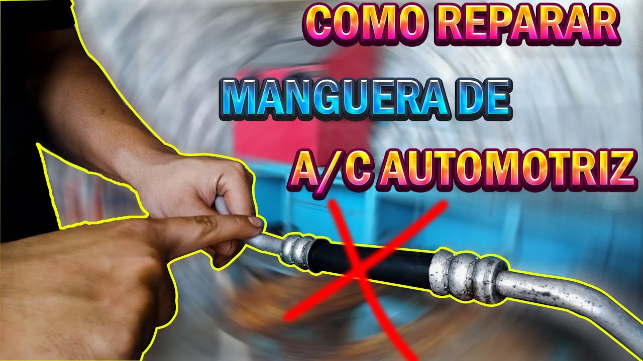 FABRICANDO desde Cero: MANGUERA de AIRE ACONDICIONADO para Hyundai Getz #tutorial