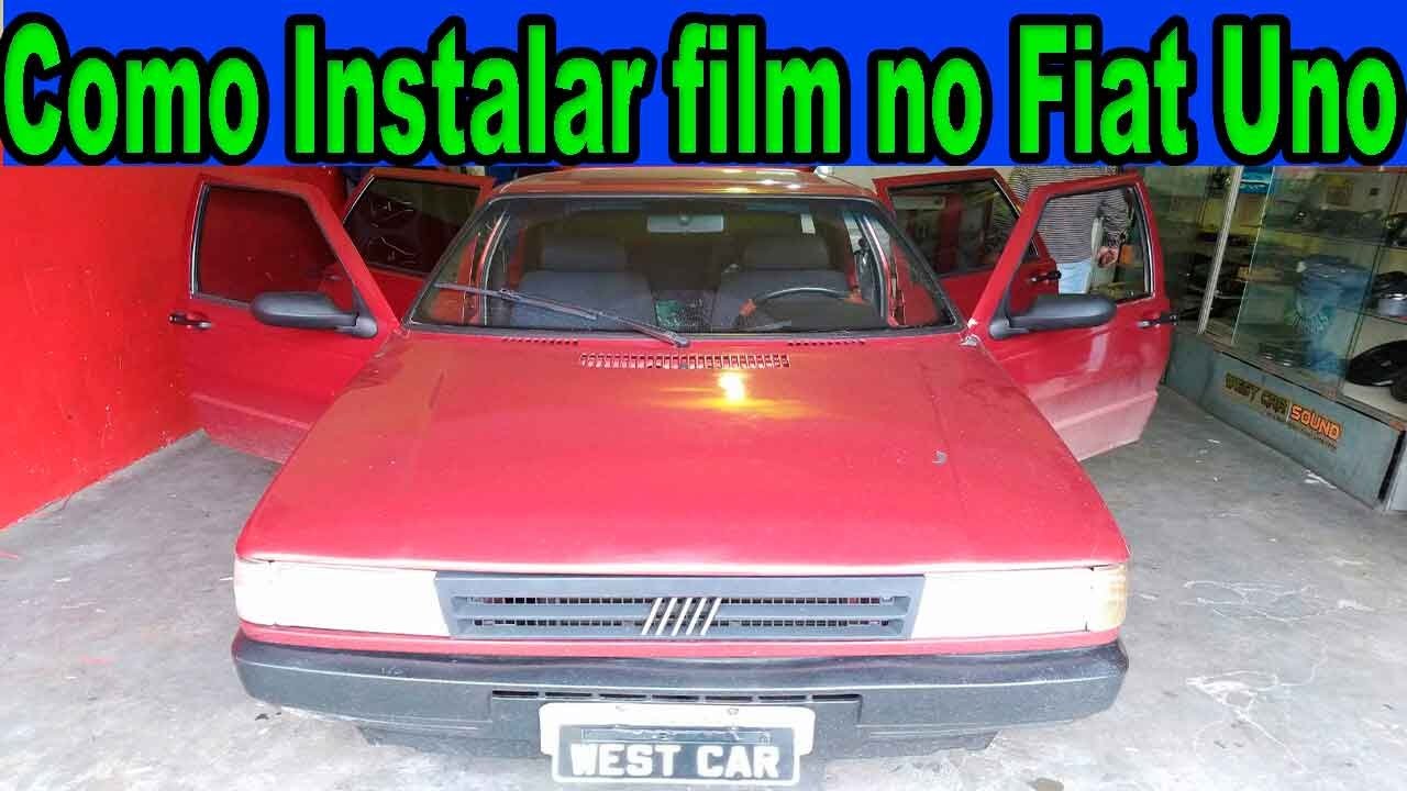 Como Instalar INSULFILM no Fiat Uno