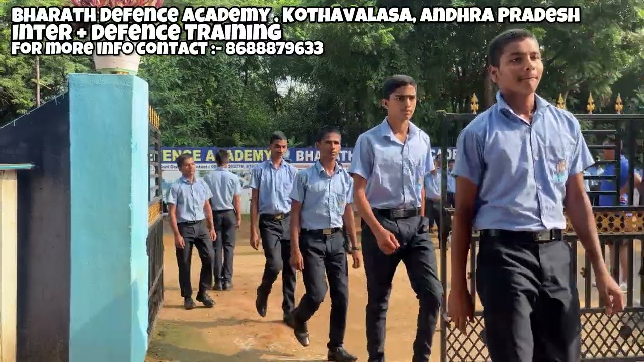 Bharath Defence Academy | morning assembly | INTERMEDIATE STUDENTS | kothavalasa | vizianagaram