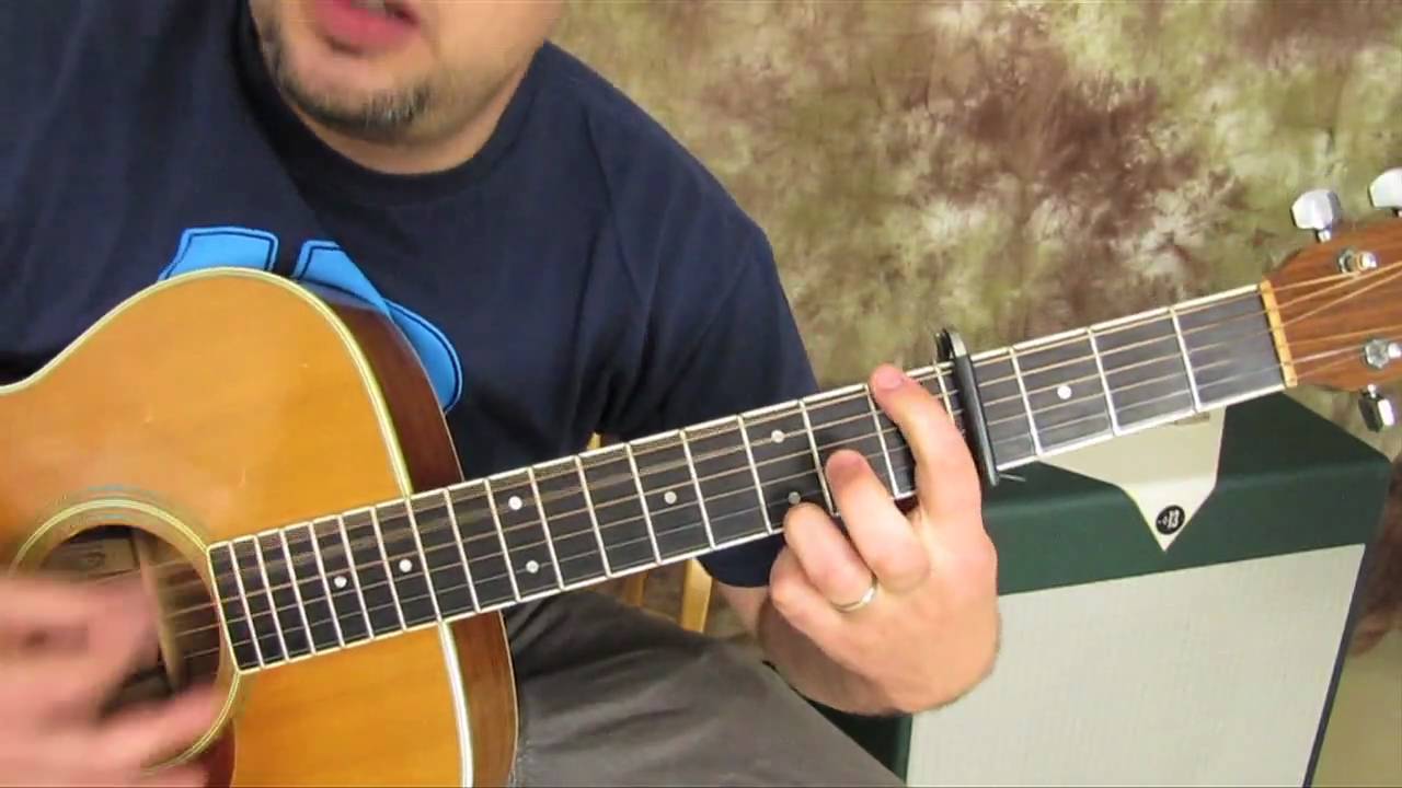 Paramore - Only Exception - Easy Acoustic guitar song lesson
