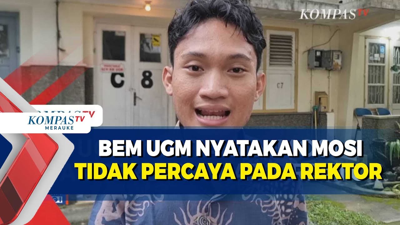 Rektor Tak Berani Kritik Pemerintah! BEM UGM Layangkan Mosi Tidak Percaya