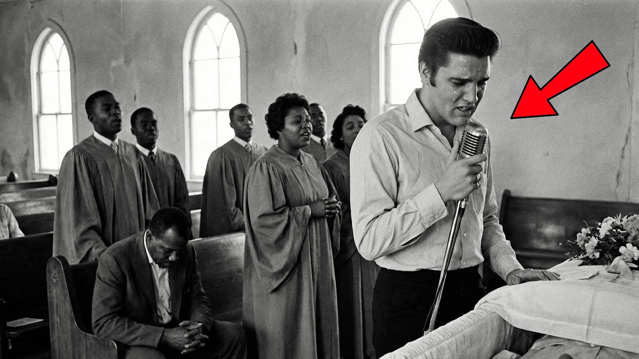 Elvis Sang GOSPEL at His Mother’s Funeral — His Voice Cracked… Then EVERYTHING CHANGED