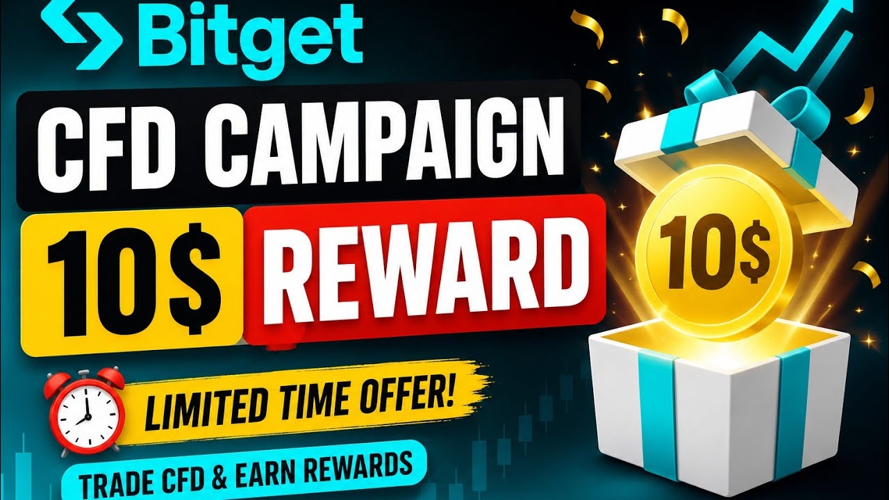 Bitget CFD Campaign Reward 2026 | Step-by-Step Claim Process