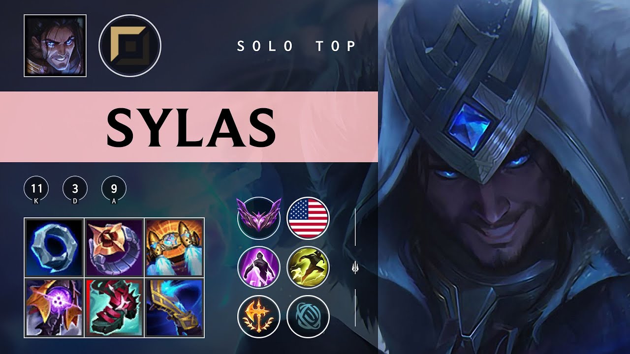 Sylas Top vs Malphite - NA Master Patch 25.24