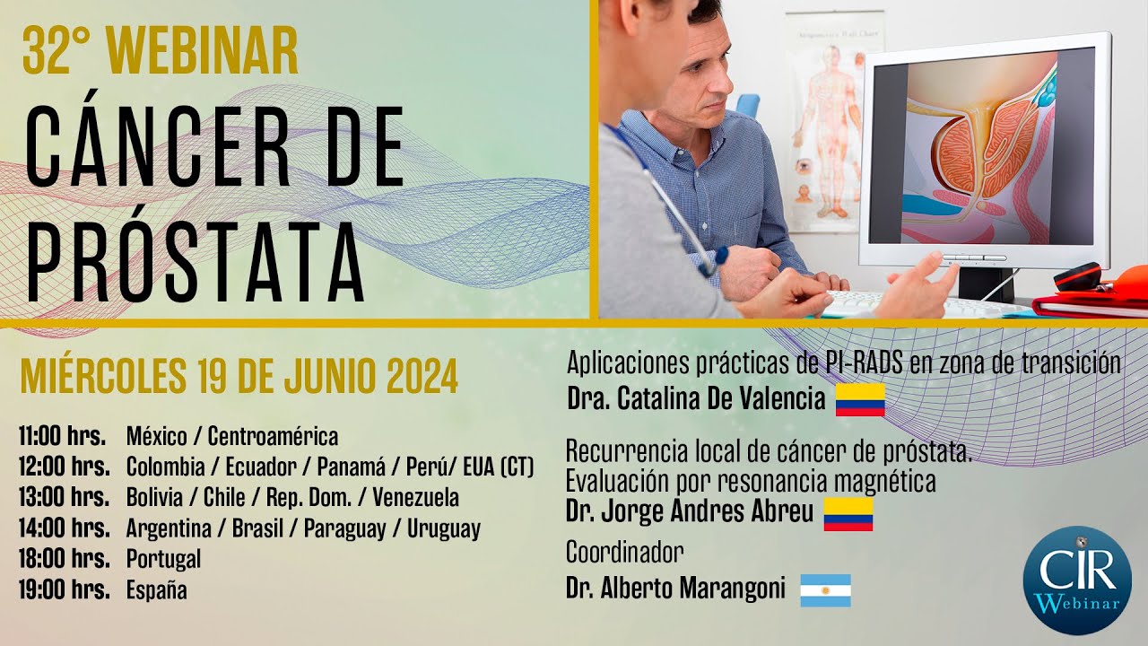 Cáncer de Próstata  - 32° Webinar