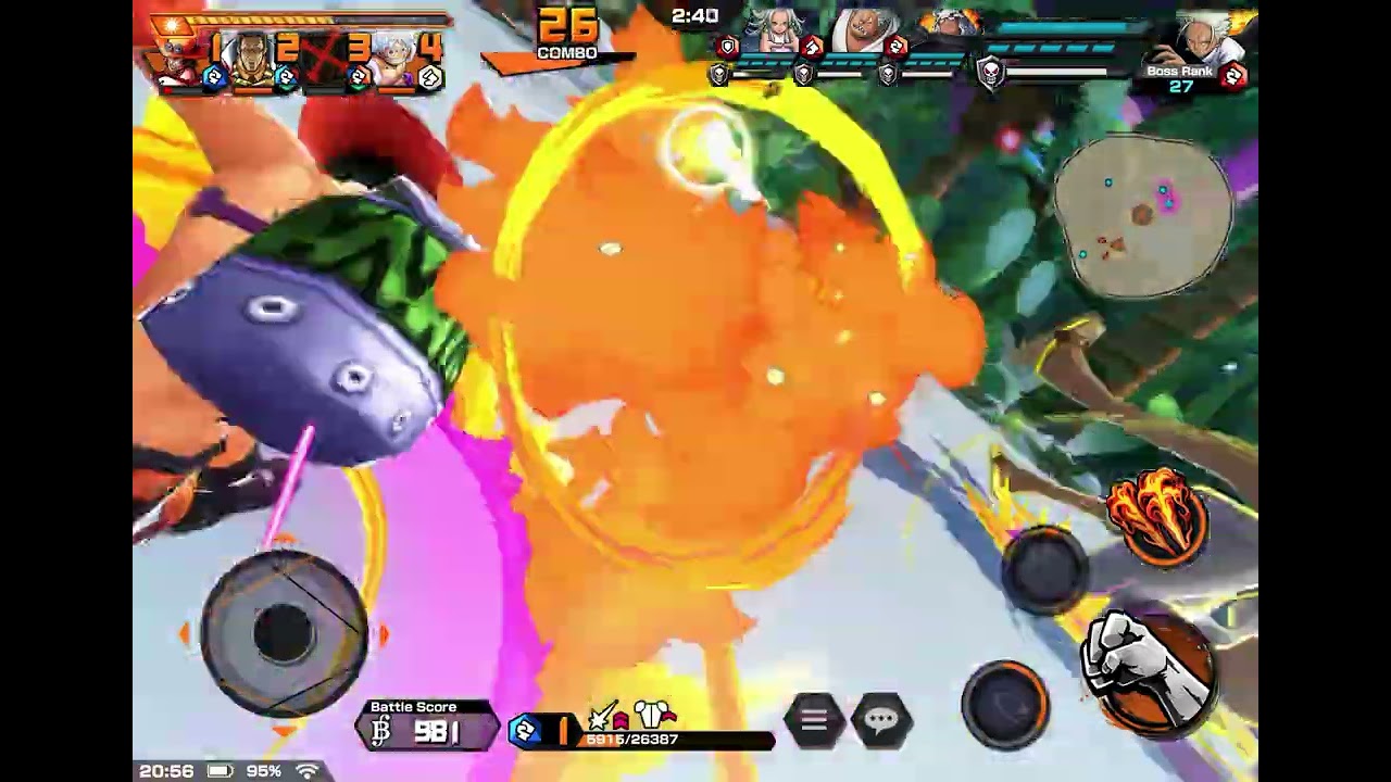 I spotted a hacker in boss battle? 