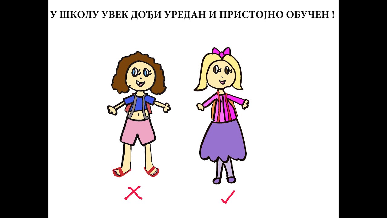 Osnovna pravila ponasanja u skoli  :-)