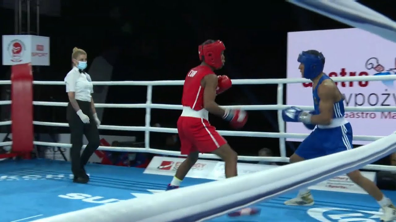 Kielce 2021 Session9A (M64kg) FAVIER CASTRO Darian (CUB) vs DWOMOH Franklyn (GER)