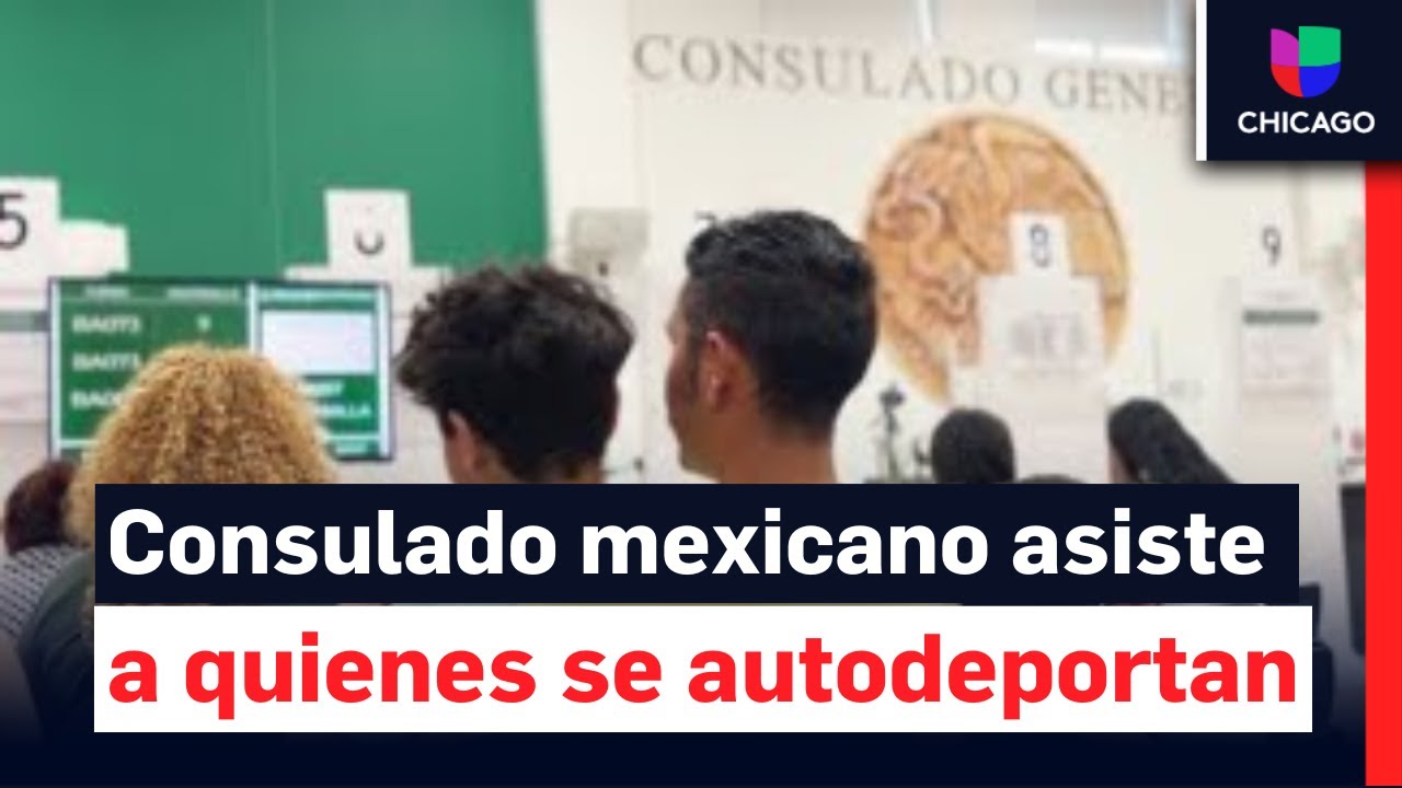 Consulado mexicano en Chicago ofrece servicios a inmigrantes que deciden ‘autodeportarse’
