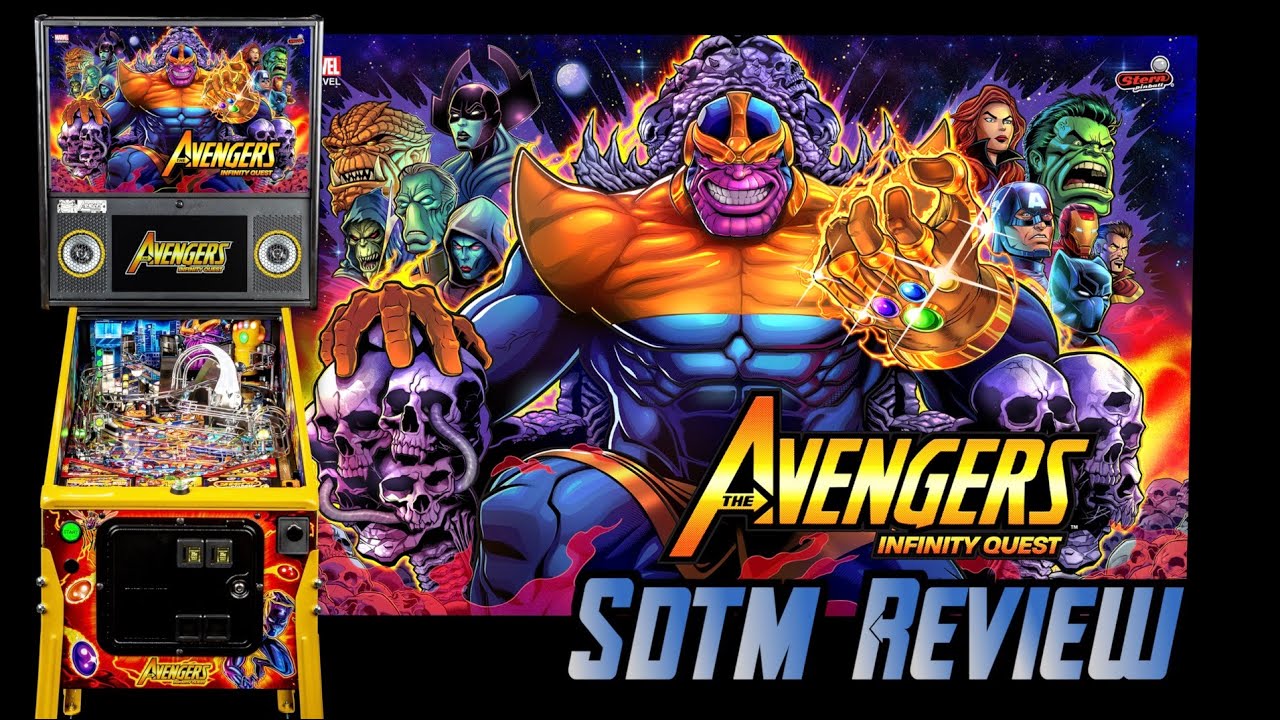 Avengers: Infinity Quest Pinball Machine Review (Stern Pinball, 2020) SDTM, 2021 AIQ