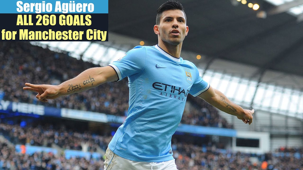 Sergio Agüero ◉ All 260 Goals for Manchester City.