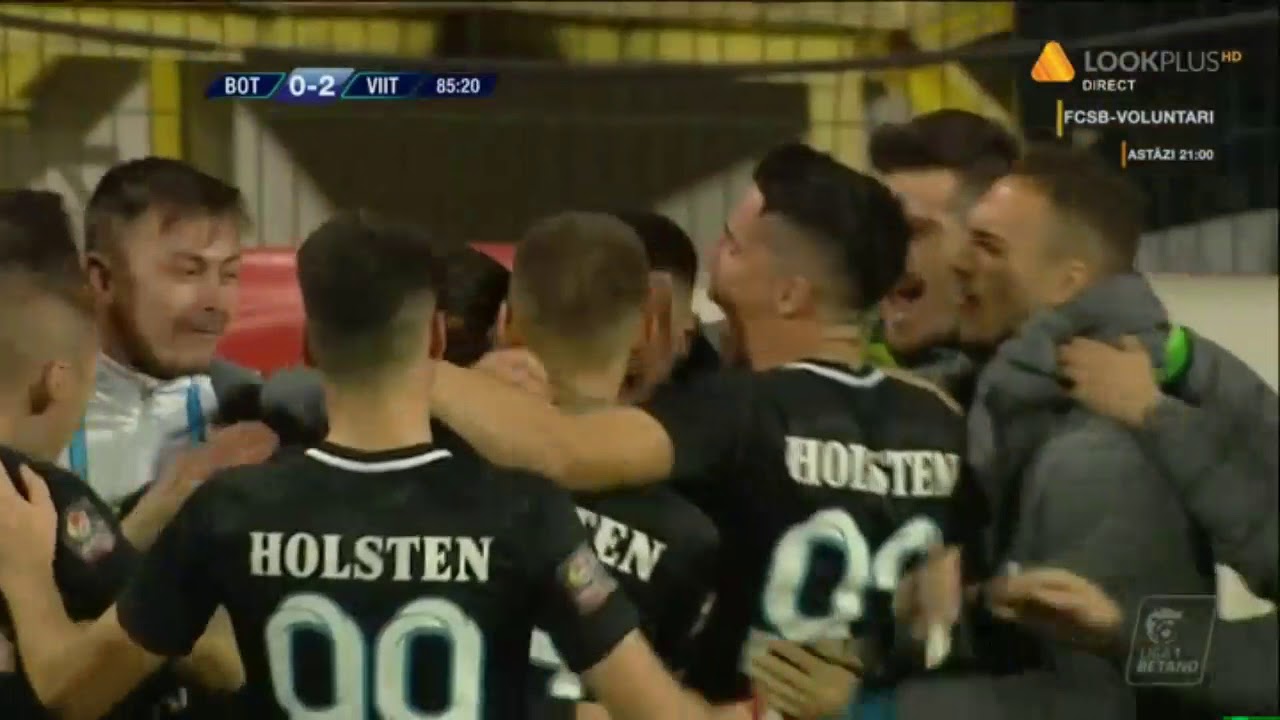 FC Botosani - FC Viitorul: Ianis Hagi marcheaza din penalty ('86) si e 0-2 - Liga 1 Etapa 13