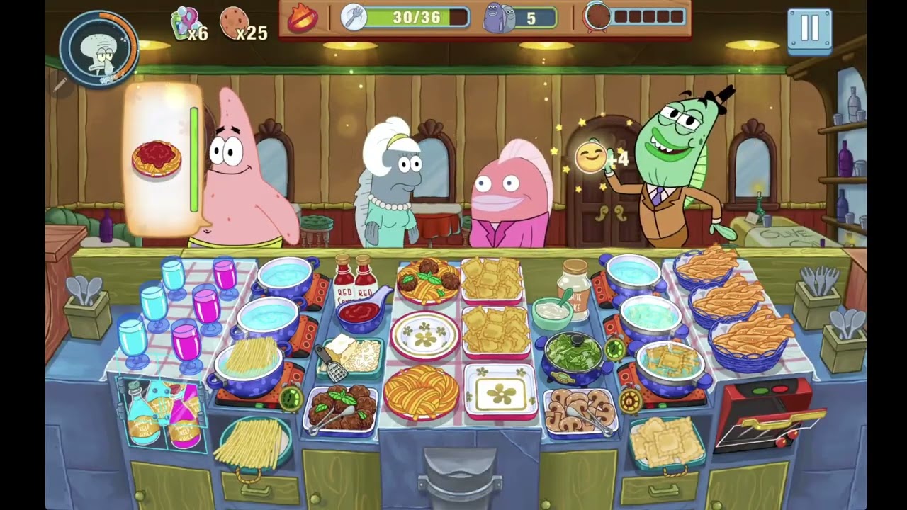 SpongeBob Krusty Cook Off ➖ Pasta La Vista ➖ Level 53 ➖ No Boosters ➖ FULL STORY ➖ CaroGamesNL