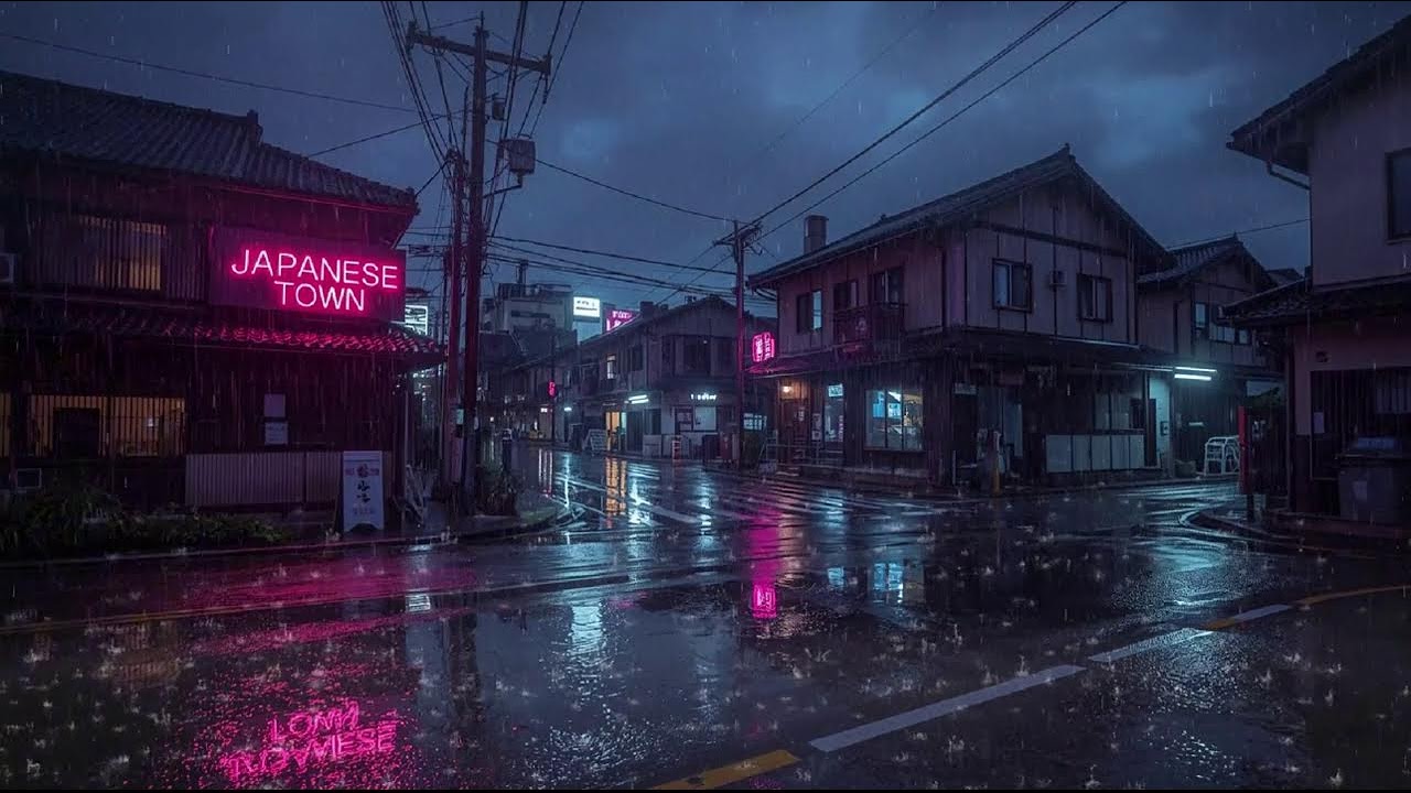Night Rain Ambience 🌙 Lofi Beats for Focus, Relax & Quiet Moments #10
