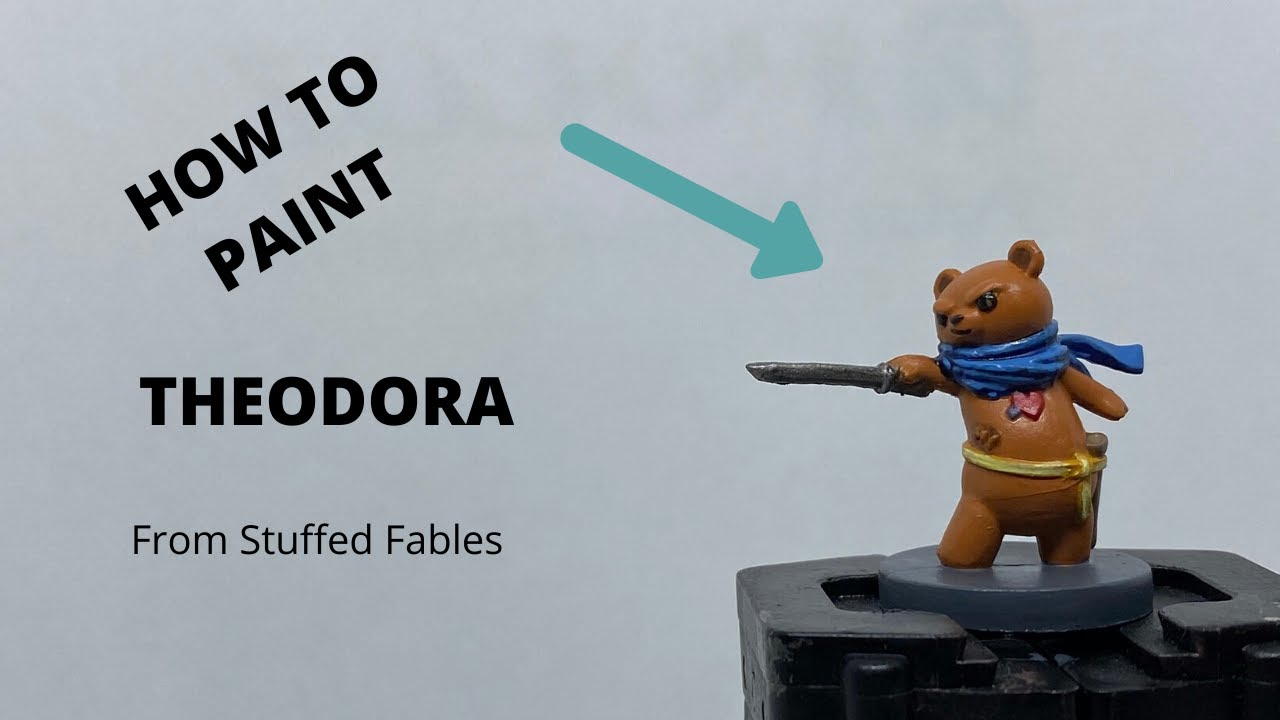 How to Paint Theodora from Stuffed Fables