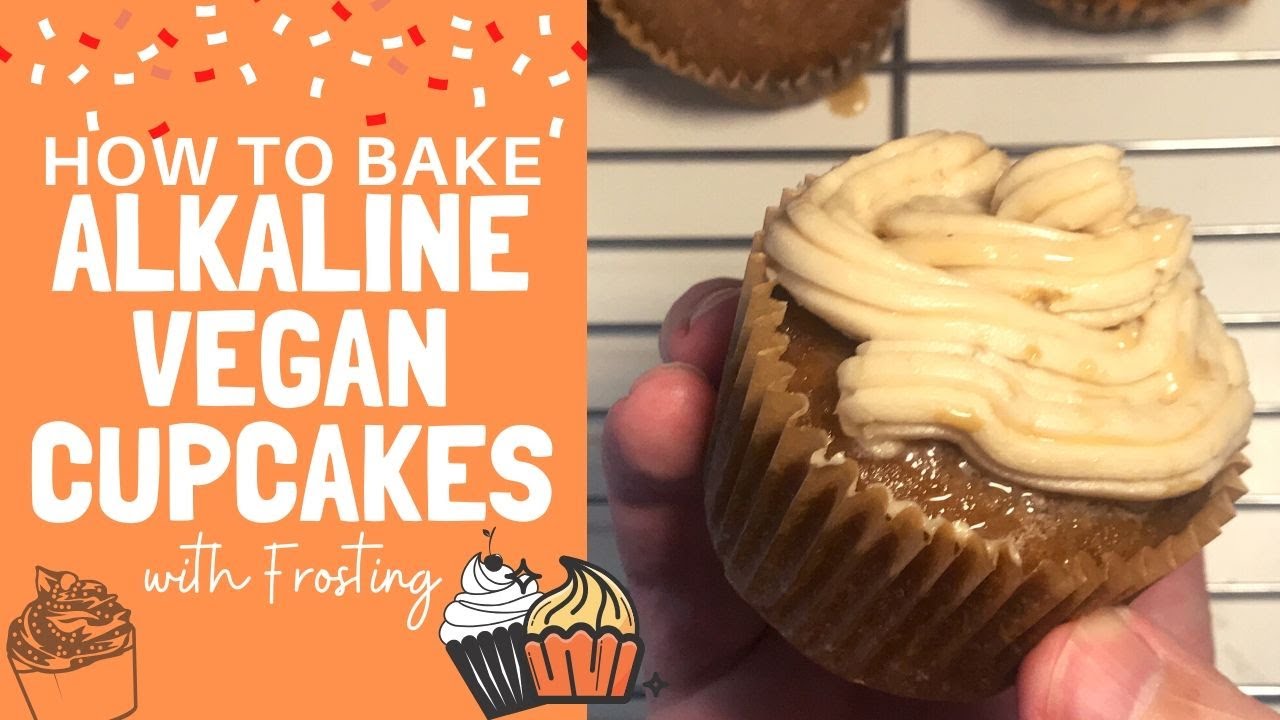 How to Bake Alkaline Vegan CUPCAKES with FROSTING!? The Alkaline Chef #7 - #DrSebi recipe