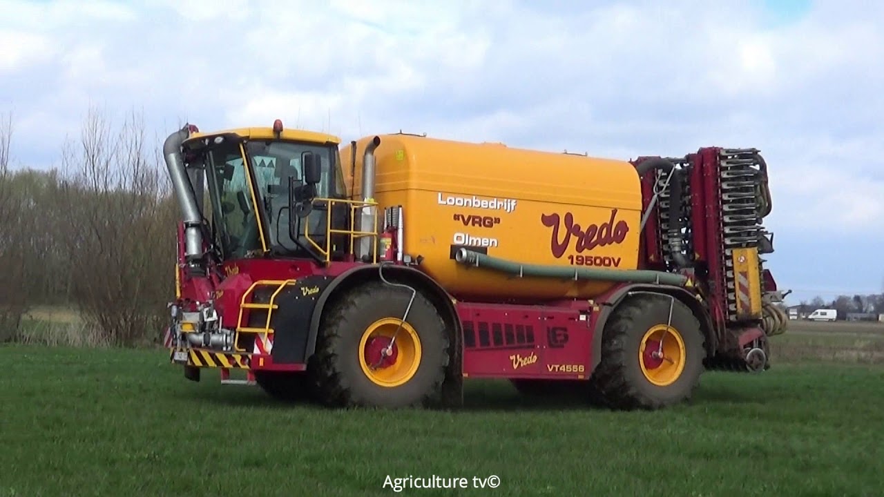 Injecting slurry-Vredo VT4556+Fendt-Mest Injecteren-Loonbedrijf VRG-2020
